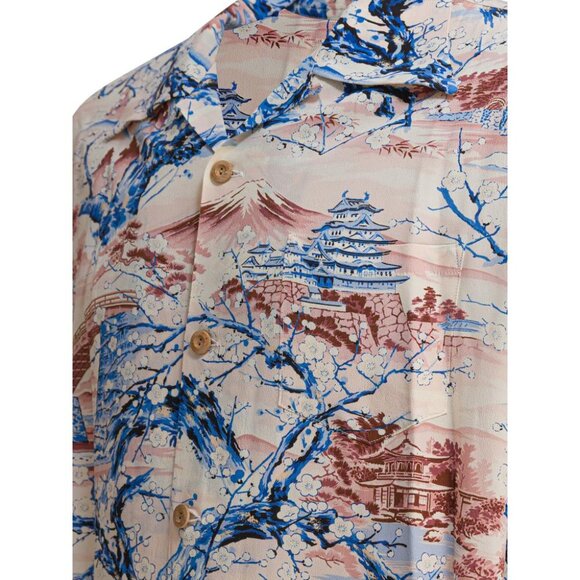 Sun Surf Scenery Of Japan Shirt Tag Size XL Men - Picture 4 of 4